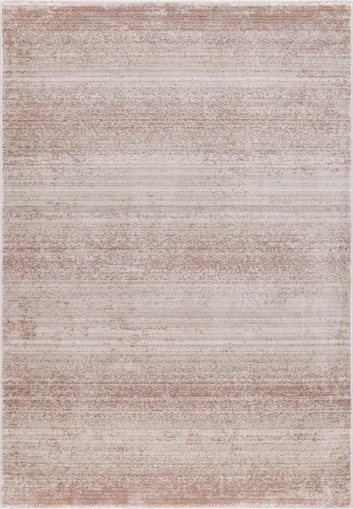 Old Rose Transitional Fringe Rug