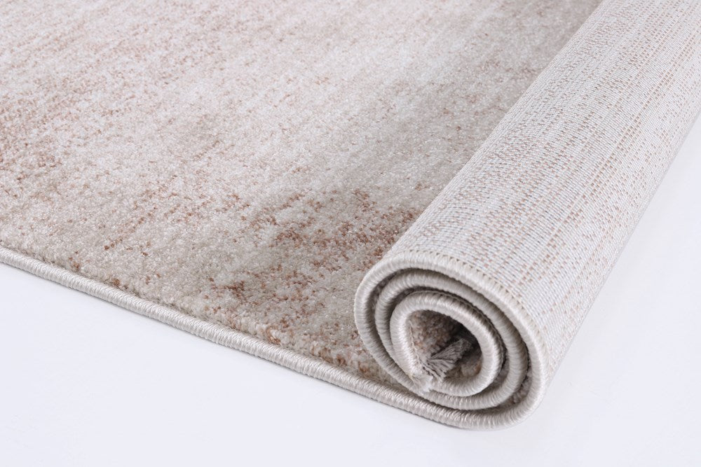 Old Rose Transitional Fringe Rug