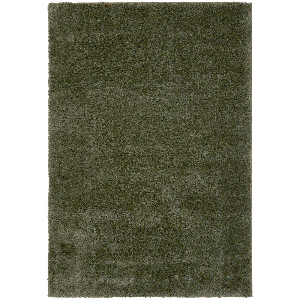 Lush Green Shag Rug