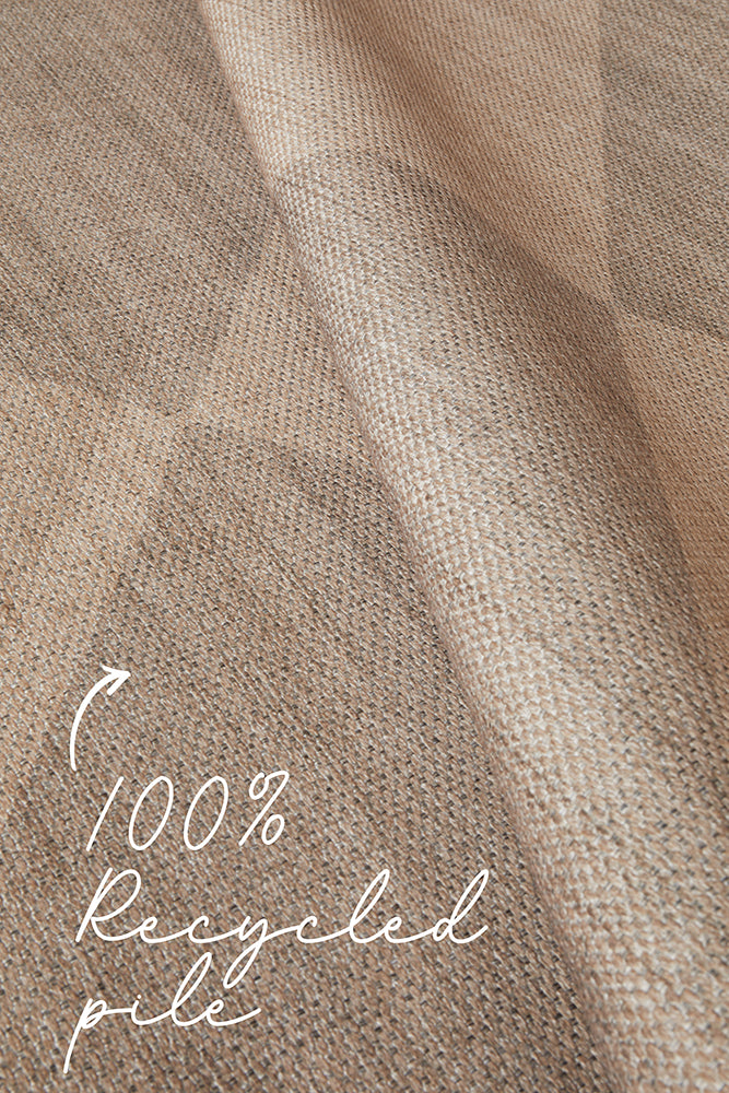 Stone Grid Washable Rug