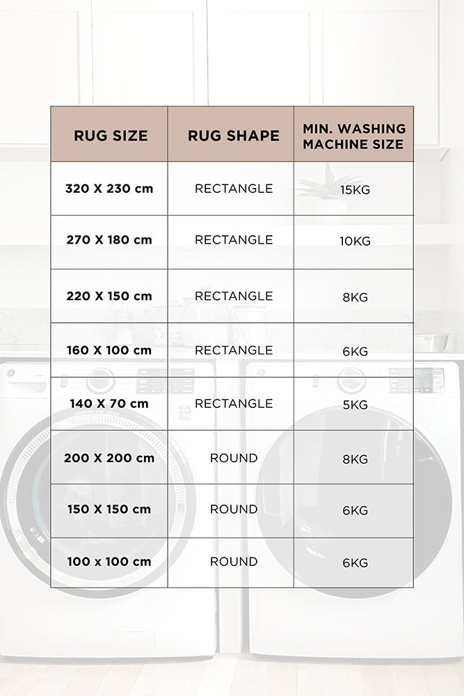 Stone Grid Washable Rug