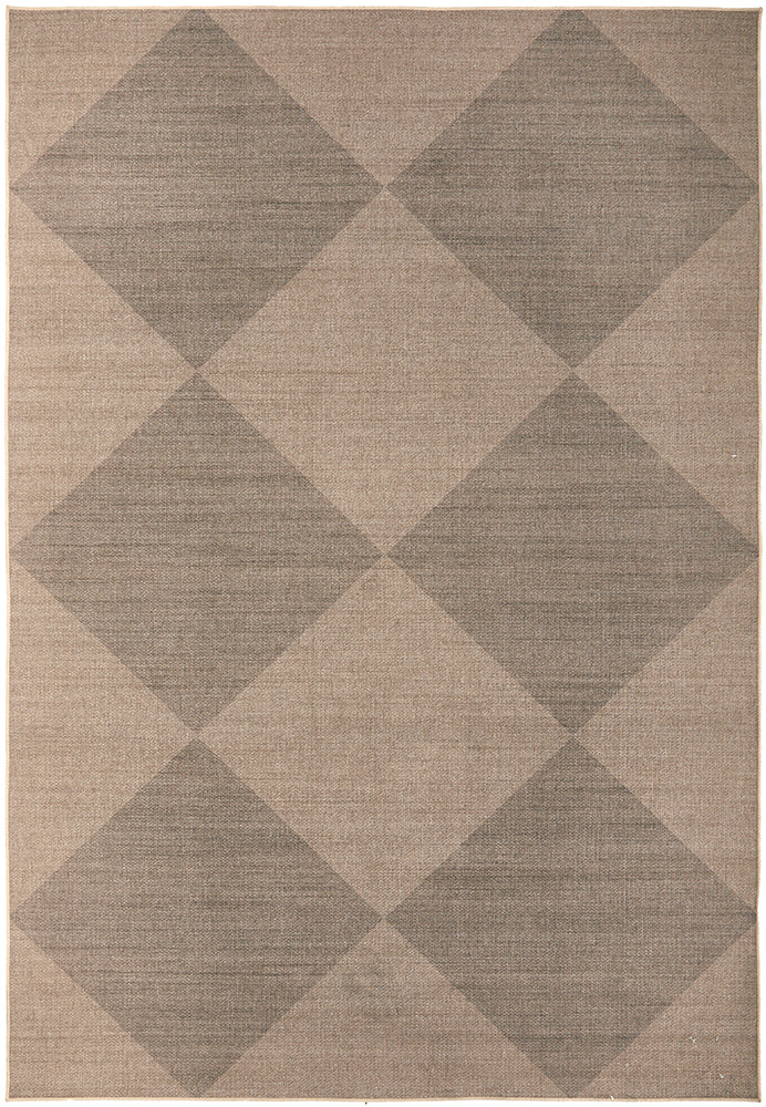 Stone Grid Washable Rug