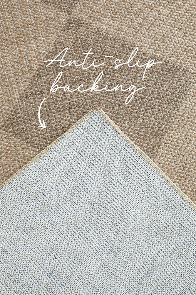 Terra Chequered Washable Rug