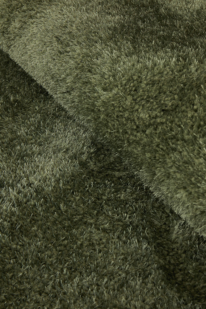 Lush Green Shag Rug
