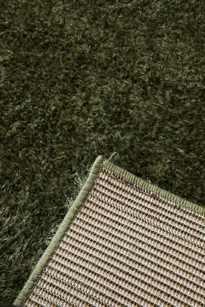 Lush Green Shag Rug