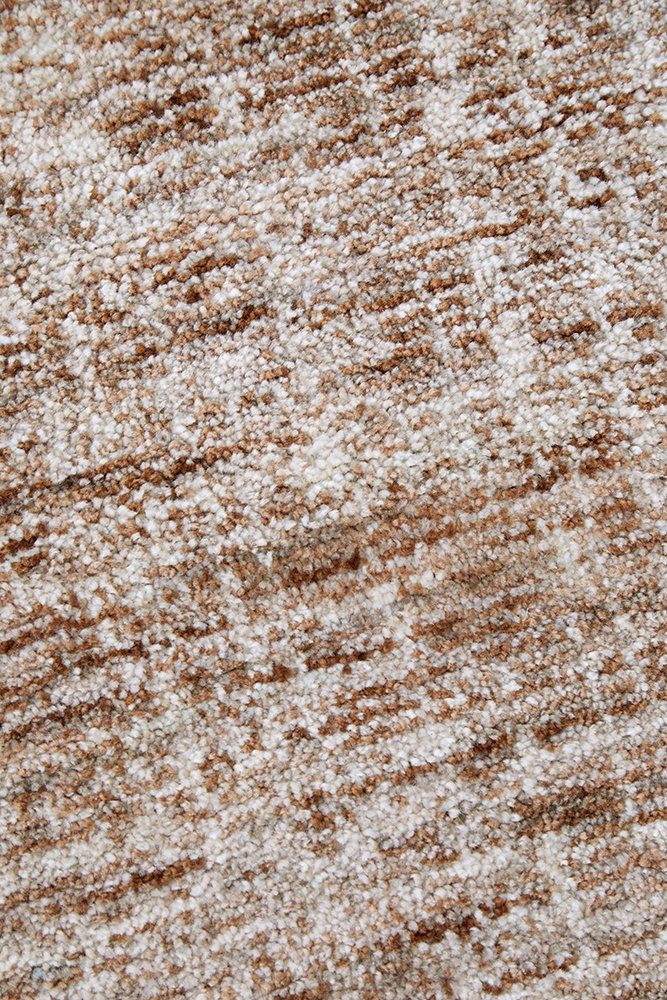 Meadow Mocha Fringed Rug