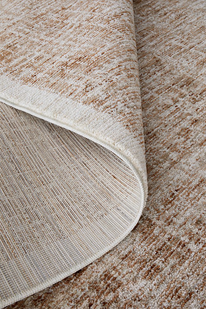 Meadow Mocha Fringed Rug