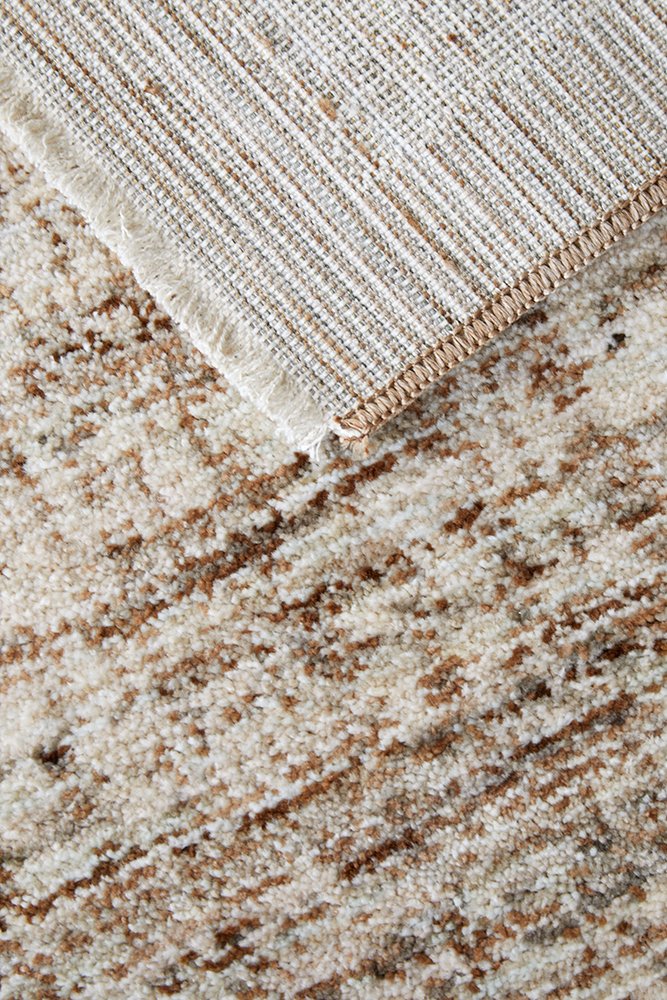 Meadow Cocoa Fringed Rug
