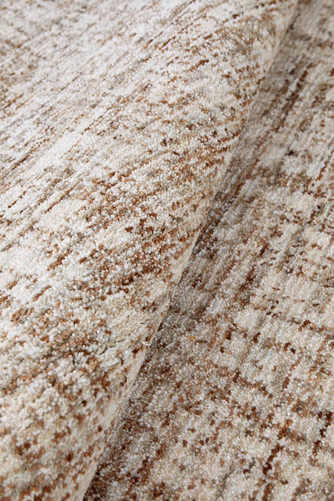 Meadow Cocoa Fringed Rug