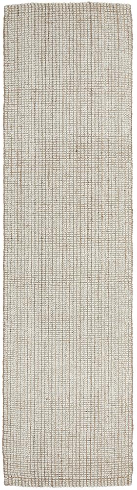 Polar Wool Jute Natural Rug