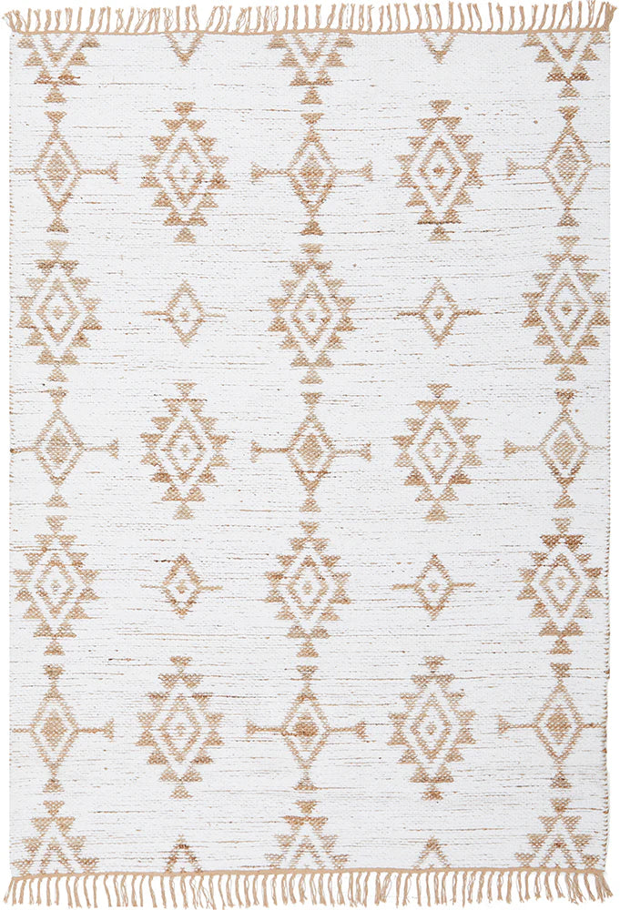 Pali Kento Reversible Cotton Jute Rug