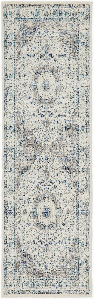 Mist Alpine White Transitional Rug