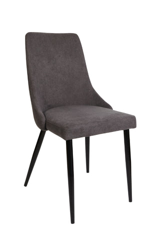 Biota Grey Fabric Dining Chairs - Set of 2