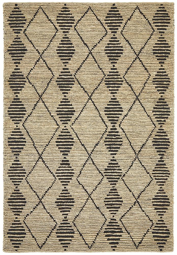 Kasa Hand Woven Tribal Jute Rug