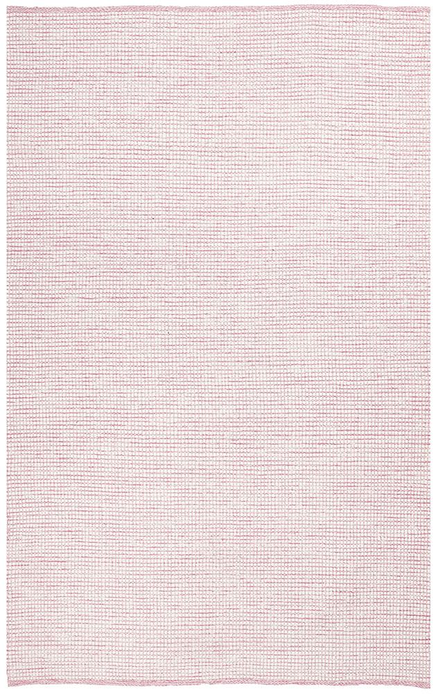 Attic Stunning Wool Pink Rug - Lost Design Society