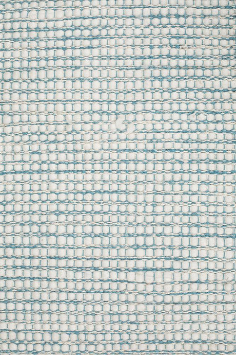 Attic Stunning Wool Turquoise Rug - Lost Design Society