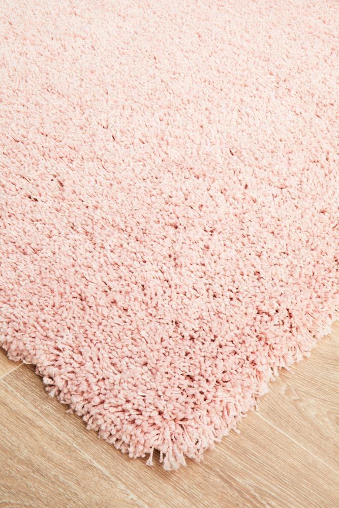 Bayou Pink Shag Rug