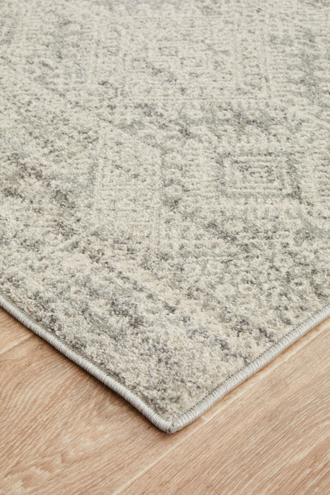 Zelda Silver Grey Transitional Rug