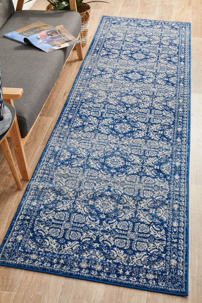 Gwyneth Stunning Transitional Navy Rug