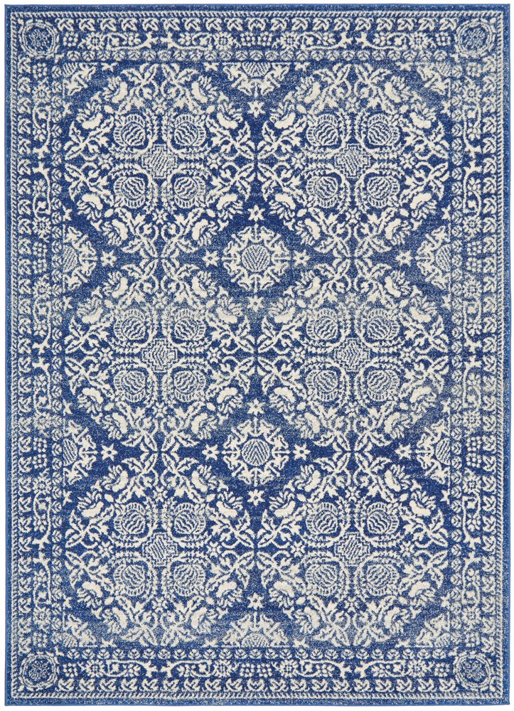 Gwyneth Stunning Transitional Navy Rug