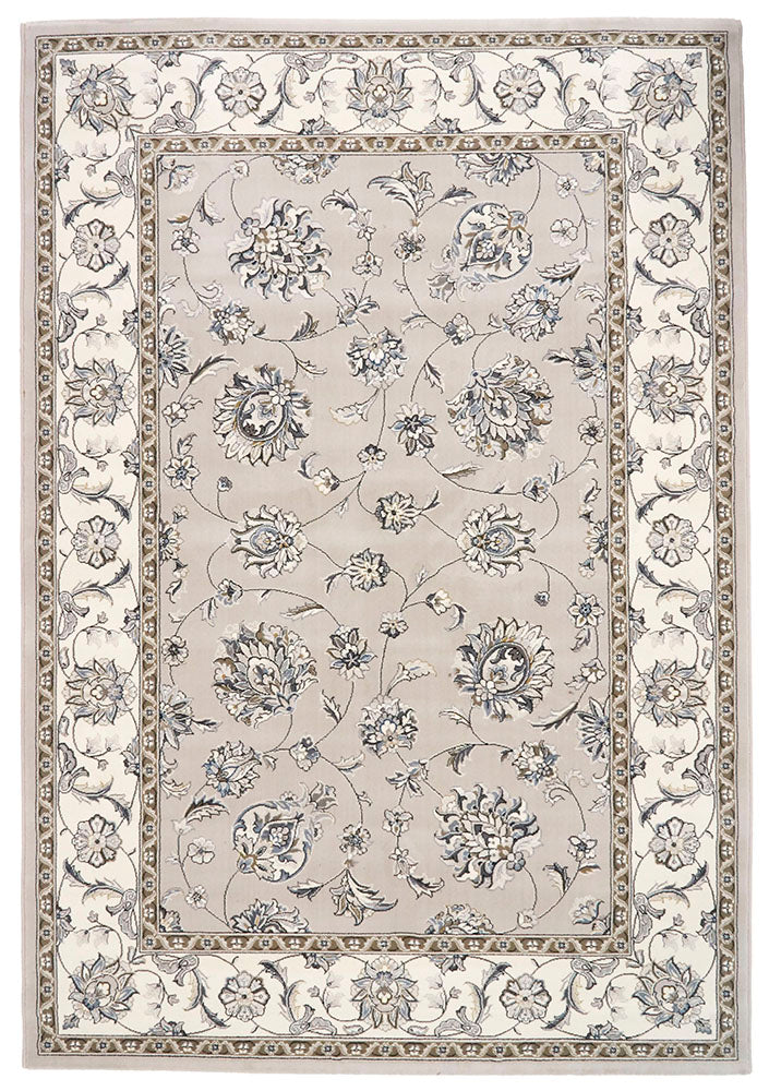 Traditional Nain Inspired Rug | Dusk Floral