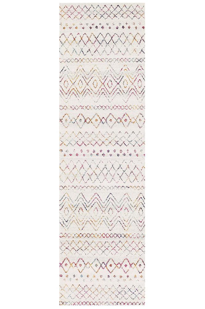 Paradise Multi Rustic Tribal Transitional Rug