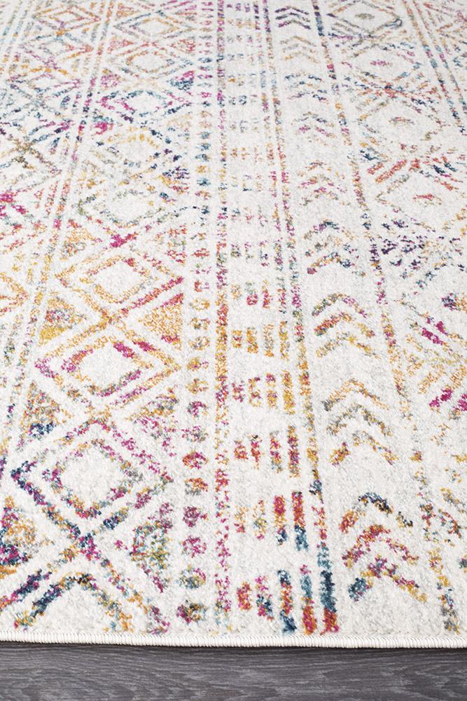 Paradise Multi Rustic Transitional Rug