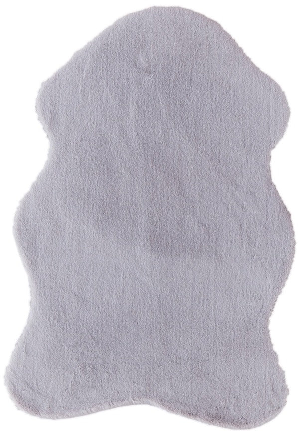 Turuun Soft Faux Sheepskin Grey Rug