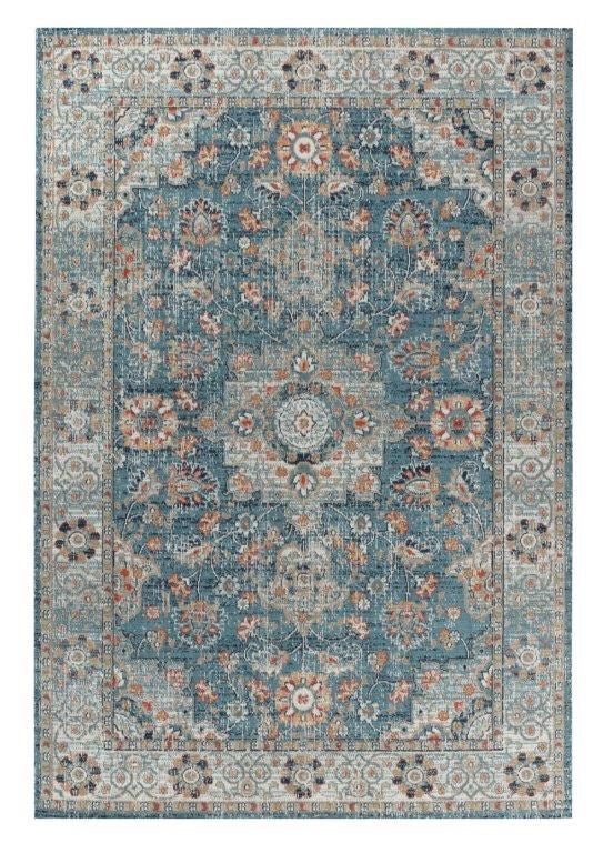 Santana Aqua Transitional Rug