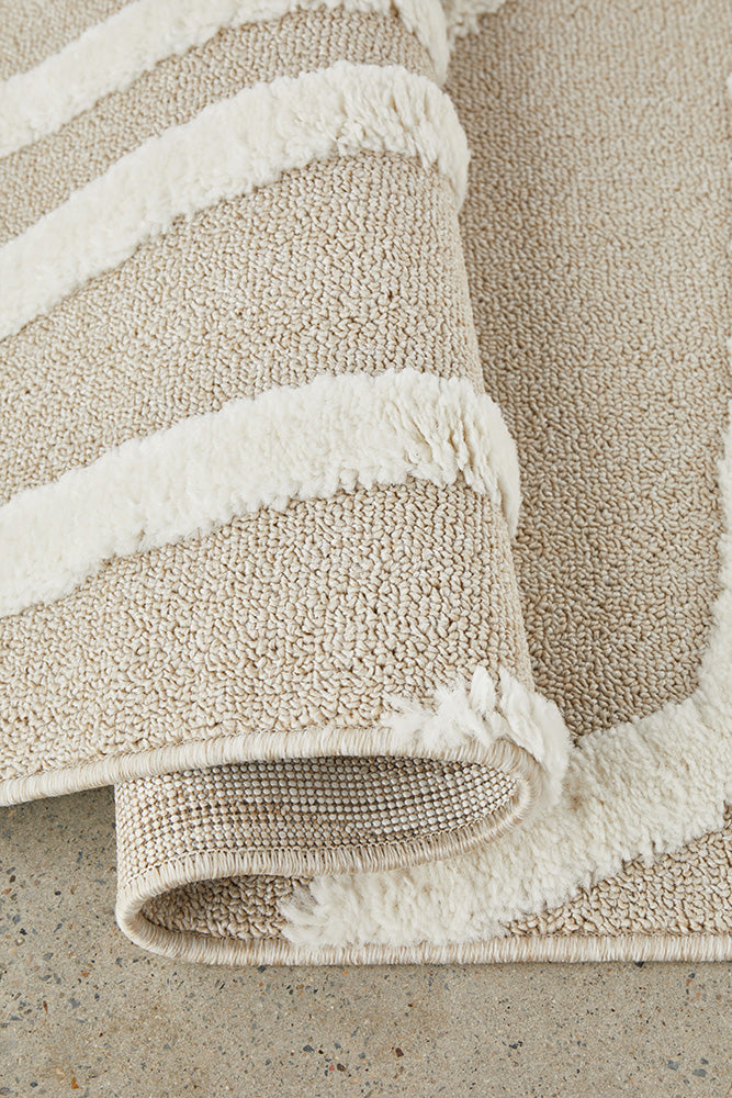 Asta Abstract Natural Rug