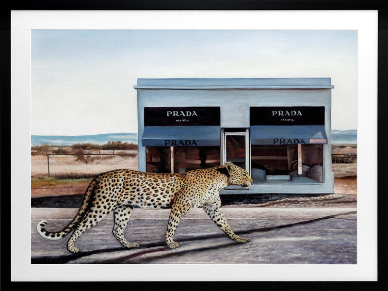 Leopard Framed Art Print