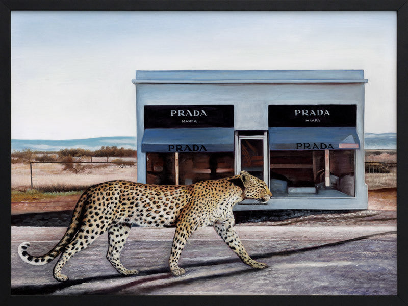 Leopard Framed Art Print