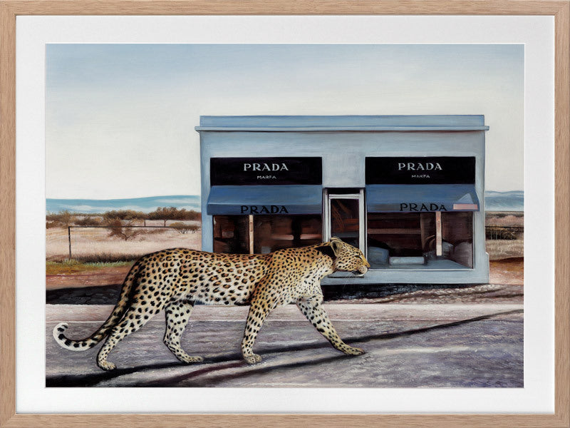 Leopard Framed Art Print