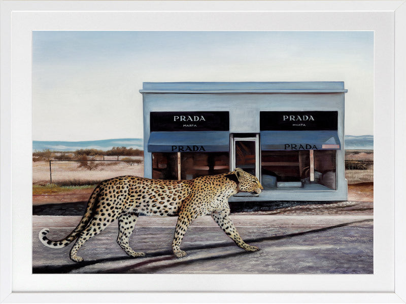 Leopard Framed Art Print