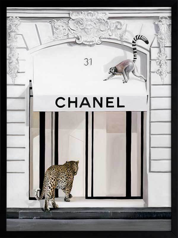 Lemur Framed Art Print