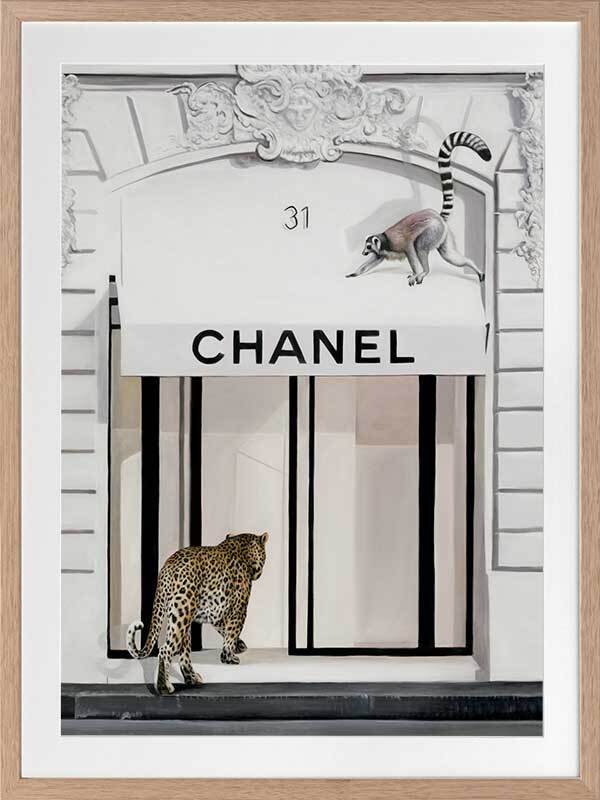 Lemur Framed Art Print