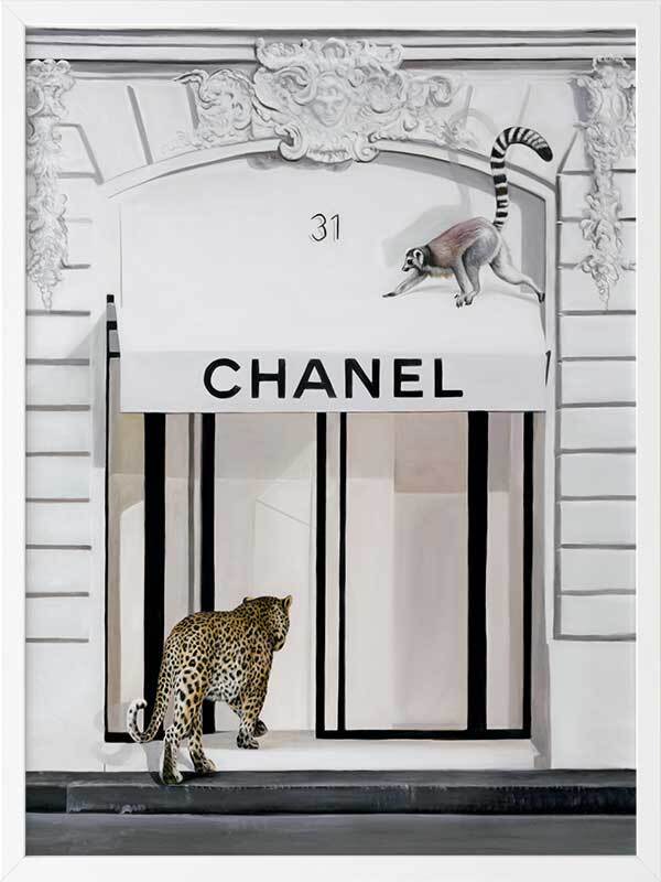 Lemur Framed Art Print