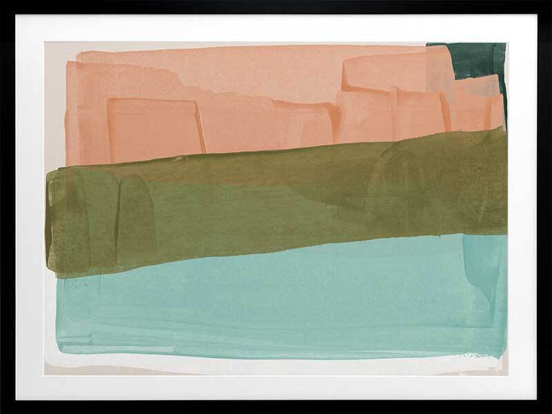 Fitzrovia Framed Art Print