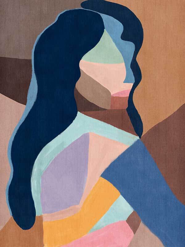 Patchwork I Canvas Art Print