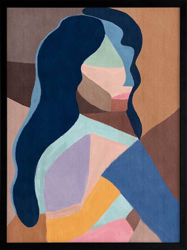 Patchwork I Framed Art Print