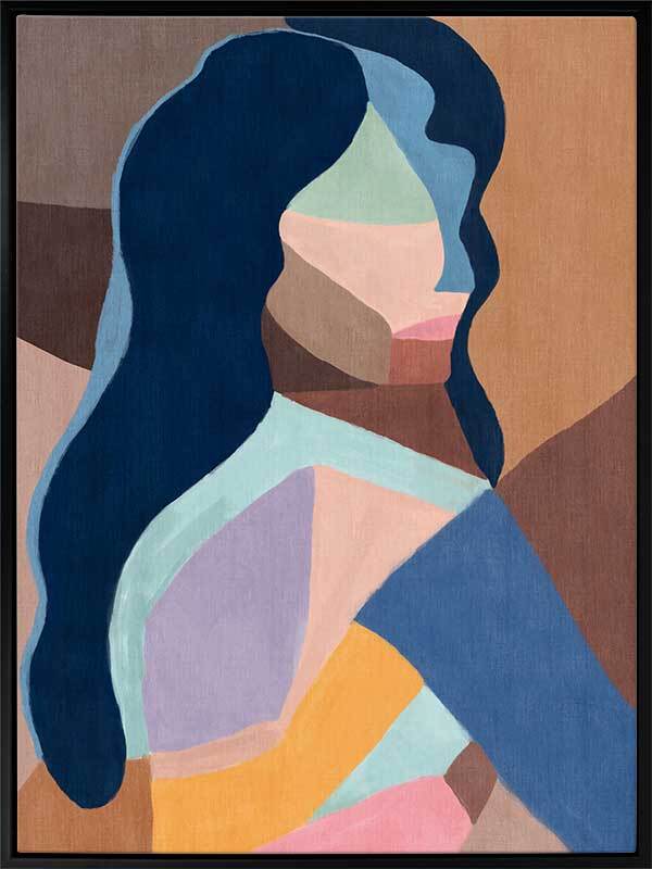 Patchwork I Canvas Art Print