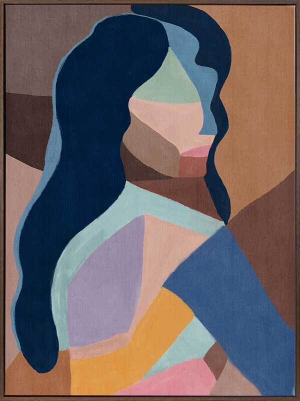 Patchwork I Canvas Art Print