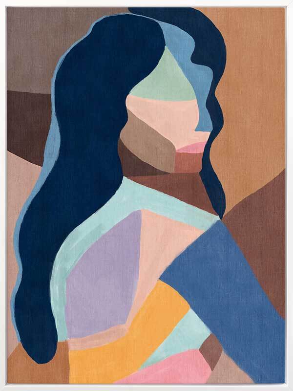 Patchwork I Canvas Art Print