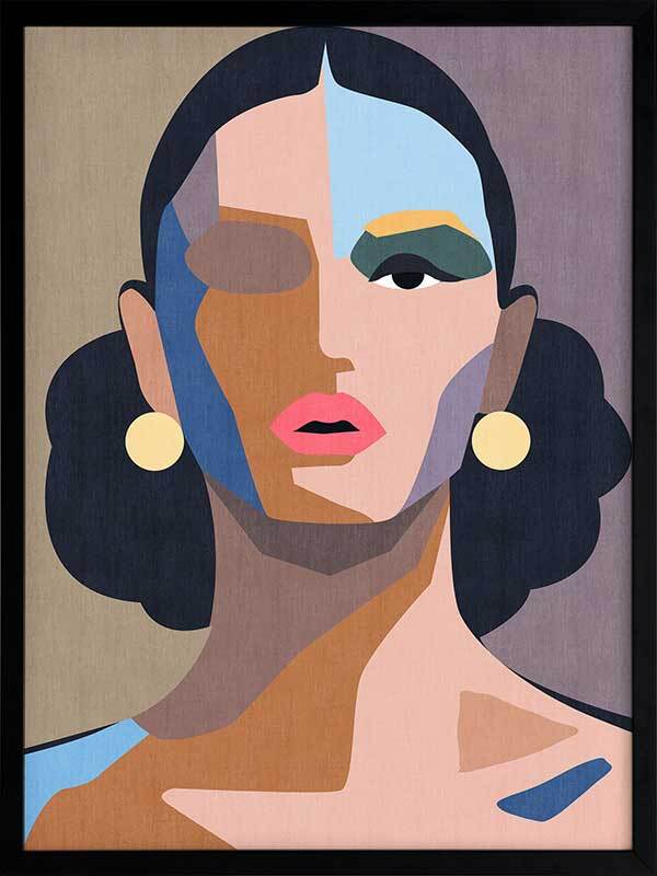 Patchwork II Framed Art Print