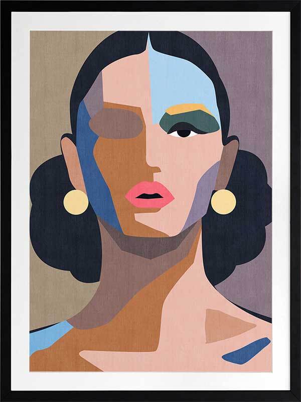 Patchwork II Framed Art Print