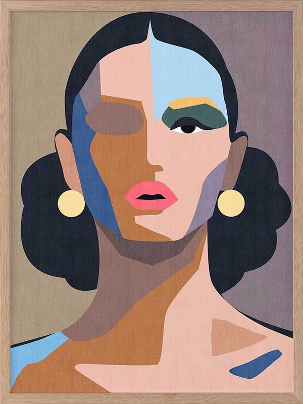 Patchwork II Framed Art Print