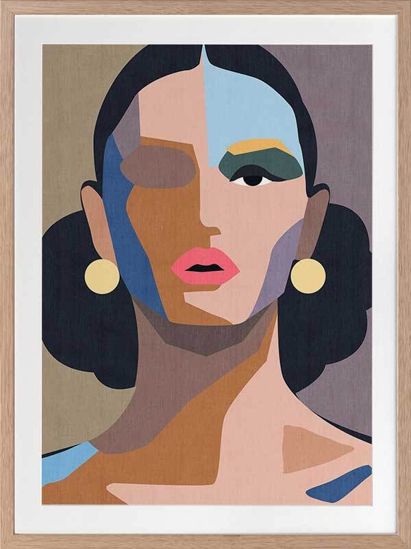 Patchwork II Framed Art Print