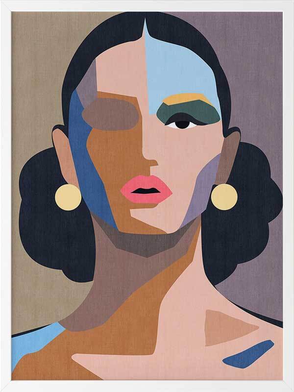 Patchwork II Framed Art Print