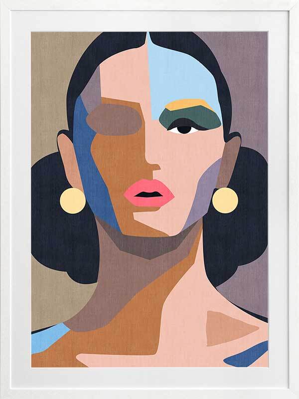 Patchwork II Framed Art Print