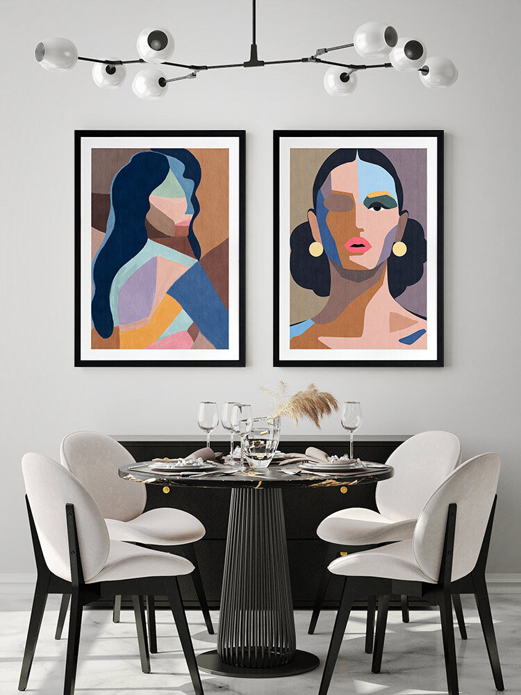 Patchwork II Framed Art Print